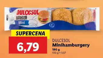 Lidl Dulcesol Minihamburgery oferta