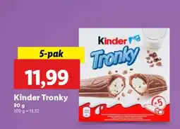 Lidl Kinder Tronky oferta