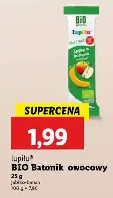 Lidl lupilu BIO Batoník ovocowy oferta