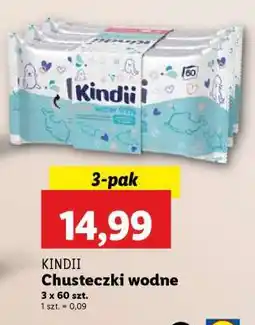 Lidl KINDII Chusteczki wodne oferta