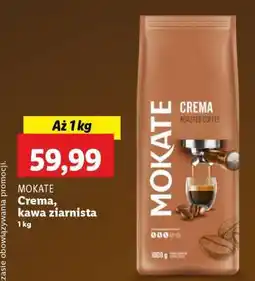 Lidl MOKATE Crema, kawa ziarnista oferta