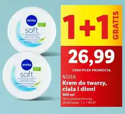 Lidl NIVEA Krem do twarzy, ciała i dłoni oferta