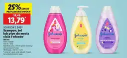 Lidl JOHNSON’S BABY Szampon, żel lub płyn do mycia ciała i włosów oferta