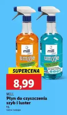 Lidl MILL Płyn do czyszczenia szyb i luster oferta