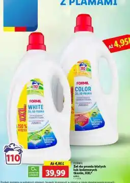 Lidl FORMIL Żel do prania białych lub kolorowych tkanin, XXL oferta