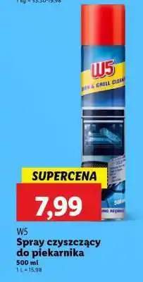 Lidl W5 Spray czyszczący do piekarnika oferta