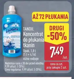 ALDI Koncentrat do płukania tkanin Tandil oferta