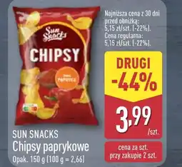 ALDI Chipsy Sun Snacks oferta