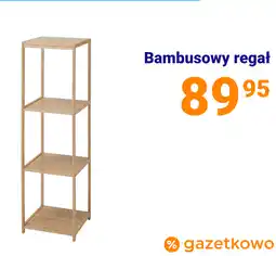 Action Bambusowy regał oferta