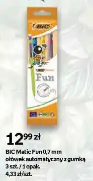 Empik Ołówek automatyczny z gumką 3 szt. BIC oferta
