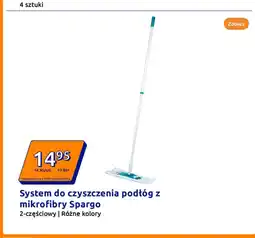 Action System do czyszczenia podłóg z mikrofibry Spargo (2-częściowy, różne kolory) oferta