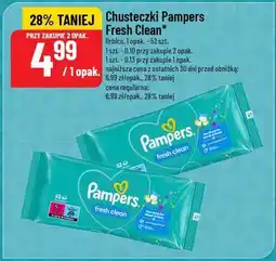 Polomarket Chusteczki Pampers Fresh Clean oferta