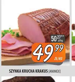 Społem Szczecin Szynka krucha Krakus [Animex] oferta