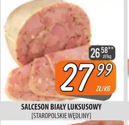 Społem Szczecin Salceson biały luksusowy oferta