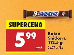 Biedronka Baton Snickers 3-pak oferta