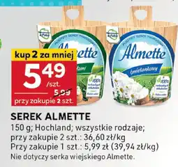 Stokrotka Serek Almette różne rodzaje oferta