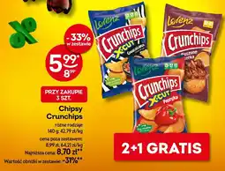 Żabka Chipsy Crunchips różne rodzaje oferta