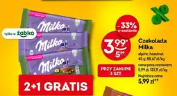 Żabka Czekolada Milka alpine/hazelnut oferta