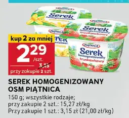 Stokrotka Serek homogenizowany OSM Piątnica różne rodzaje oferta