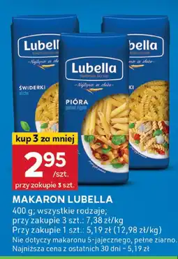 Stokrotka Makaron Lubella różne rodzaje oferta