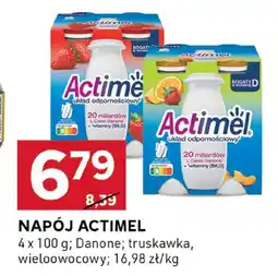 Stokrotka Napój Actimel truskawka, wieloowocowy oferta