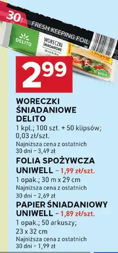 Stokrotka Woreczki śniadaniowe Delito oferta