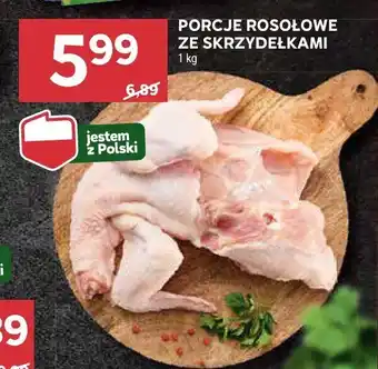 Stokrotka Porcje rosołowe ze skrzydełkami Stokrotka oferta