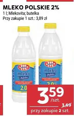 Stokrotka Mleko polskie 2% Mlekpol oferta