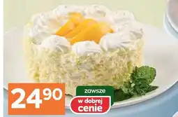 Stokrotka Tort śmietankowy z brzoskwiniami Cukiernia Stokrotki oferta