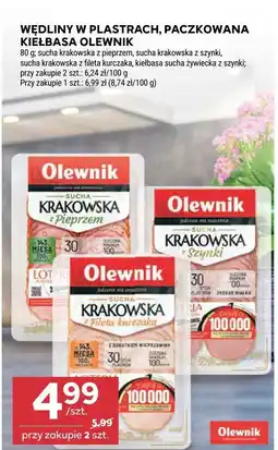 Stokrotka Kiełbasa krakowska sucha Olewnik oferta