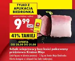 Biedronka Schab bez kości Kraina Mięs oferta