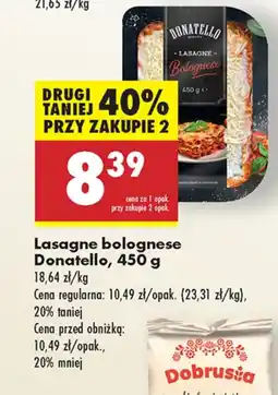 Biedronka Lasagne Donatello oferta