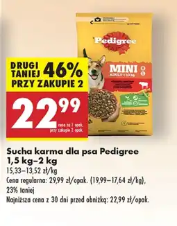 Biedronka Karma dla psa Pedigree oferta