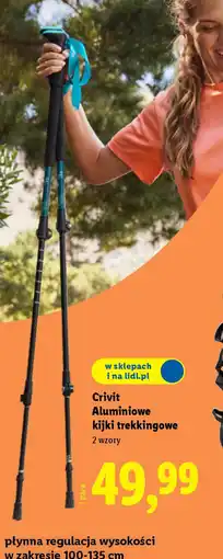 Lidl Kijki trekkingowe Crivit oferta
