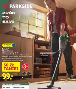 Lidl Odkurzacz akumulatorowy Parkside oferta