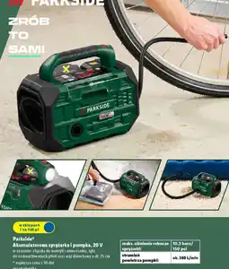 Lidl Akumulatorowa sprężarka i pompka Parkside oferta