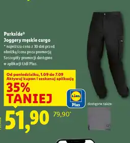 Lidl Spodnie męskie Parkside oferta