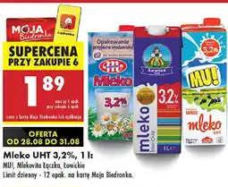 Biedronka Mleko UHT 3,2% oferta