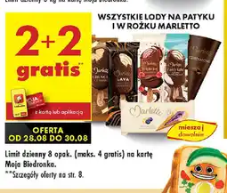 Biedronka Lody Marletto oferta