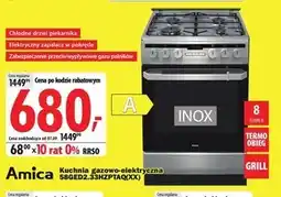 Media Expert Kuchenka gazowo-elektryczna Amica oferta