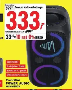 Media Expert Power audio Technisat oferta