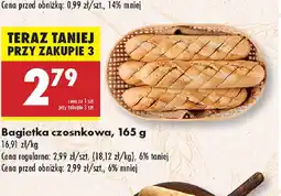 Biedronka Bagietka czosnkowa oferta