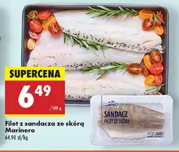 Biedronka Filet z sandacza ze skórą Marinero oferta
