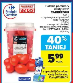 Carrefour Market Pomidory daktylowe Carrefour oferta