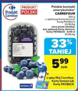 Carrefour Market Borówki amerykańskie Carrefour oferta