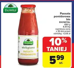 Carrefour Market Passata pomidorowa bio Ekowital oferta