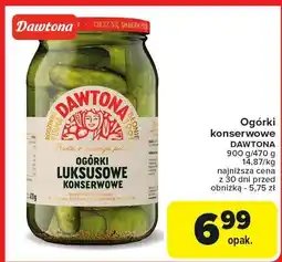 Carrefour Market Ogórki konserwowe luksusowe Dawtona oferta
