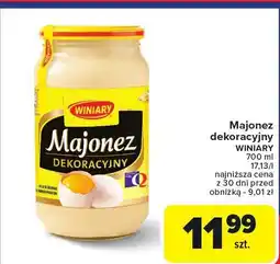 Carrefour Market Majonez dekoracyjny Winiary oferta