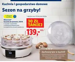 Lidl Suszarka do grzybów SilverCrest oferta