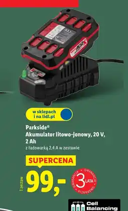 Lidl Akumulator Parkside oferta